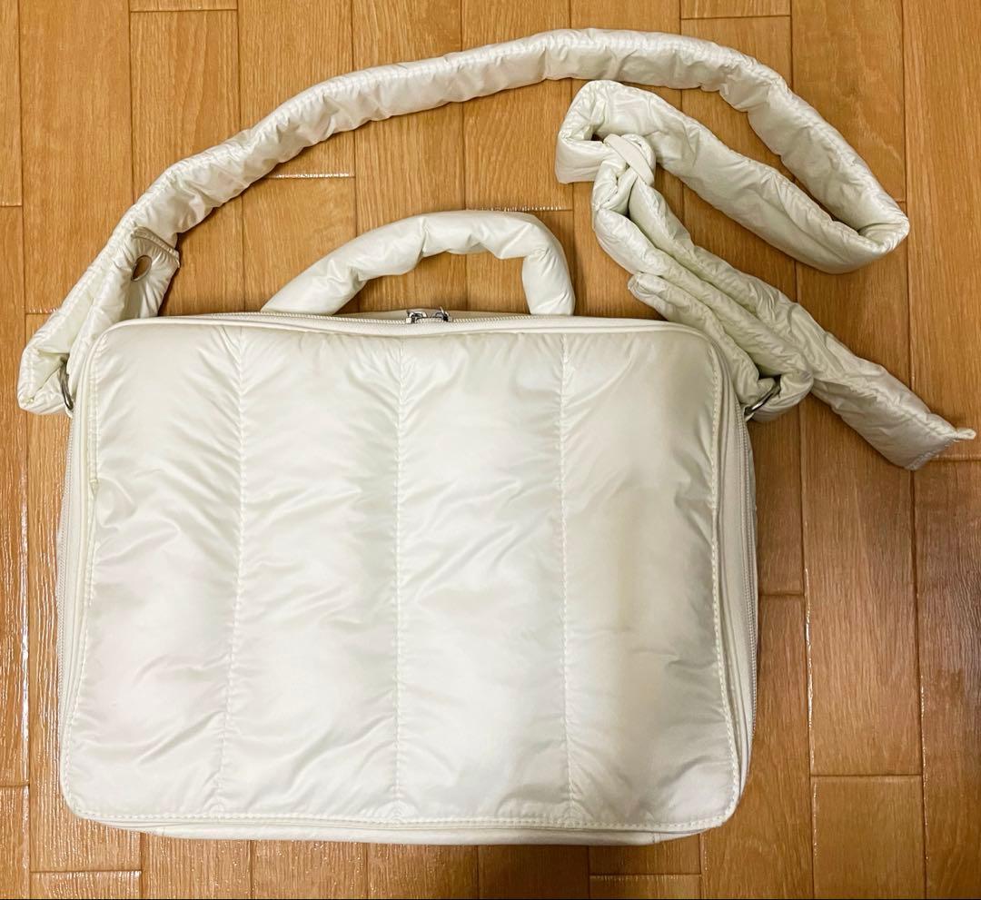 【calin】カラン　マザーズバッグ　ホワイト