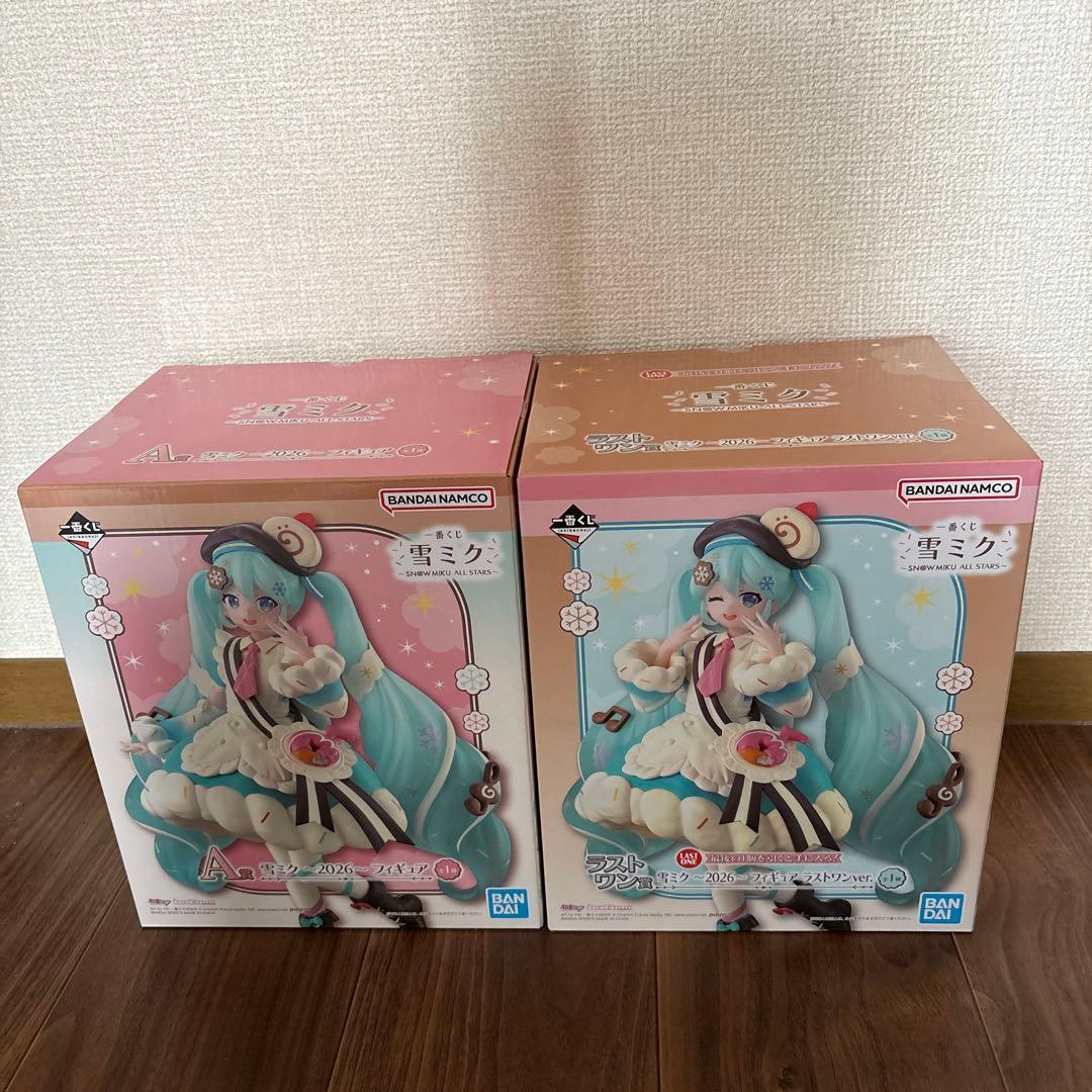 一番くじ 初音ミク 雪ミク A賞　ラストワン賞 雪ミク 2026