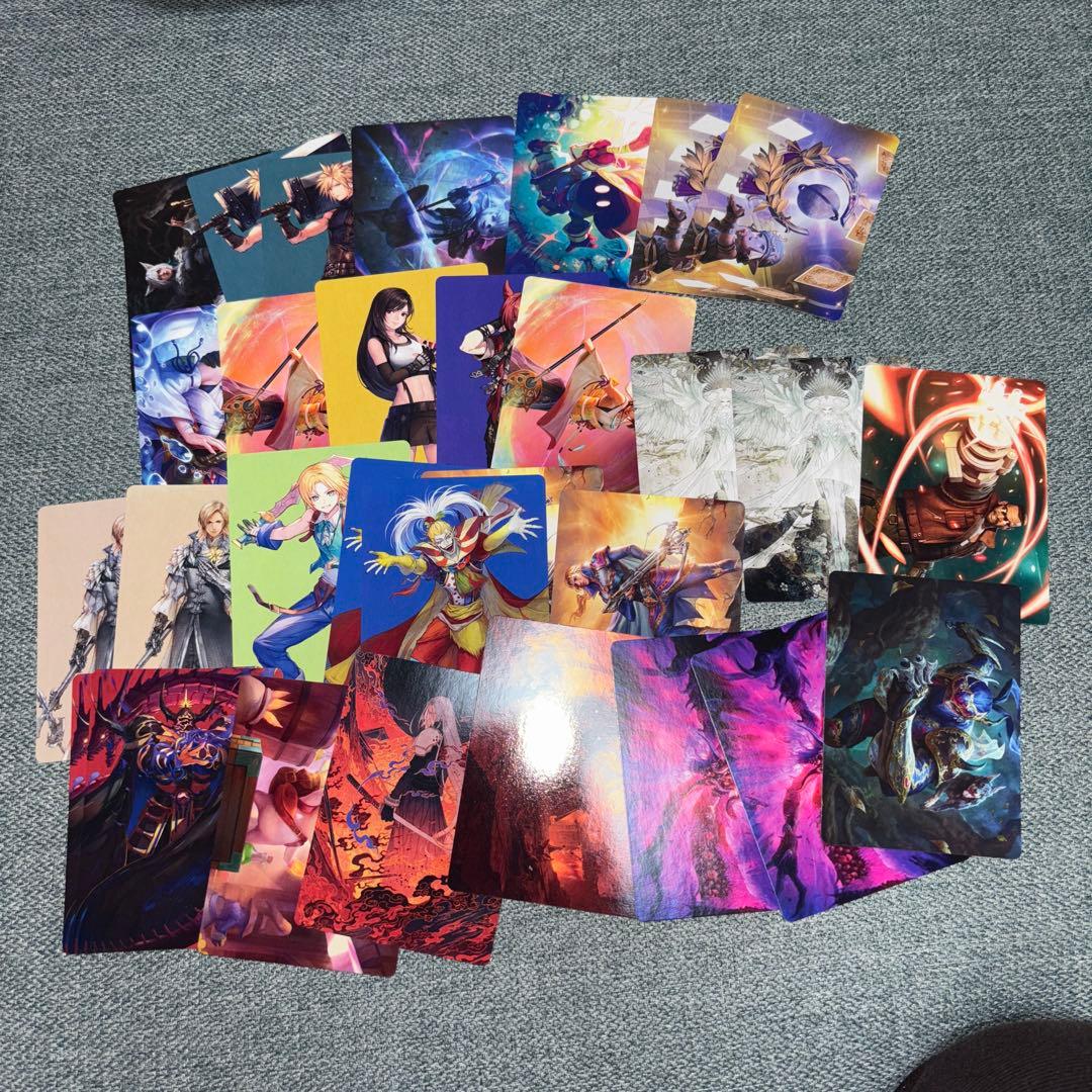 Mtg ファイナルファンタジー アートカード 62枚セット 日英版 ff ファイナルファンタジー」シリーズの壮大な物語がマジックに 新セット