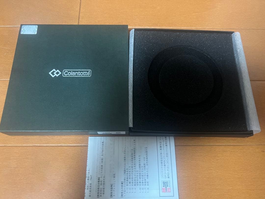 ※新品Colantotte LUCE ネックレス ブラック M 43cm