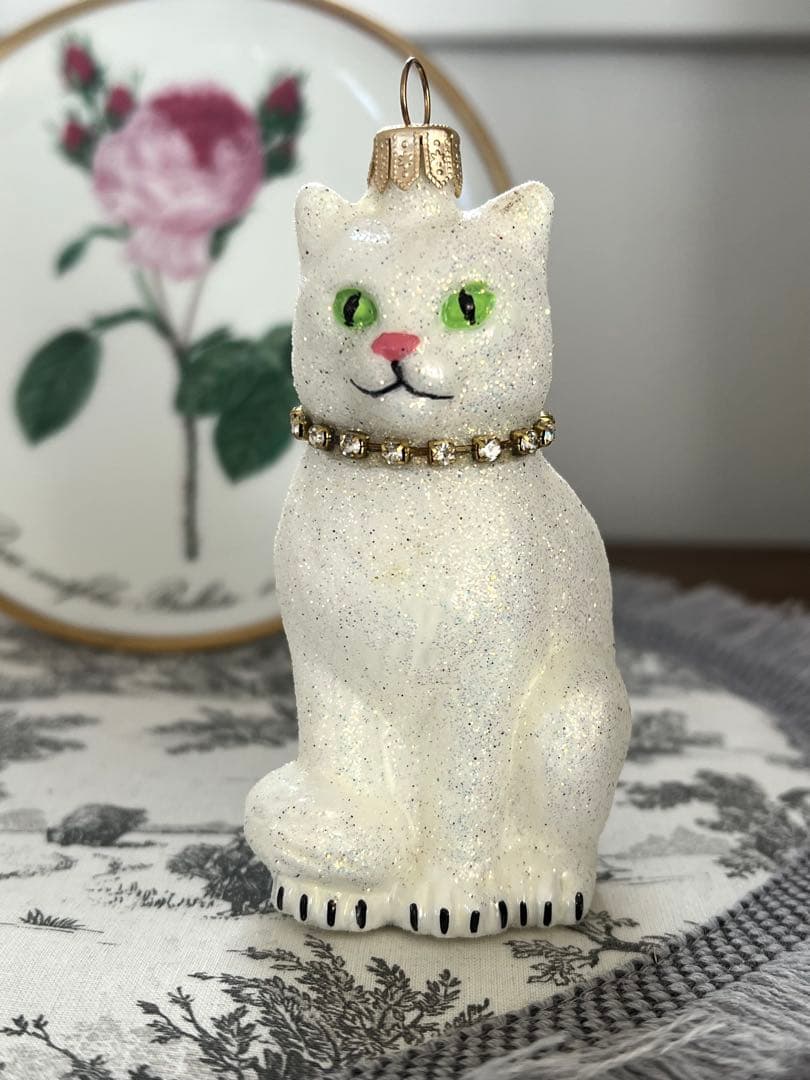 クリスマス　アスティエ Astier de Villatte オーナメント　猫
