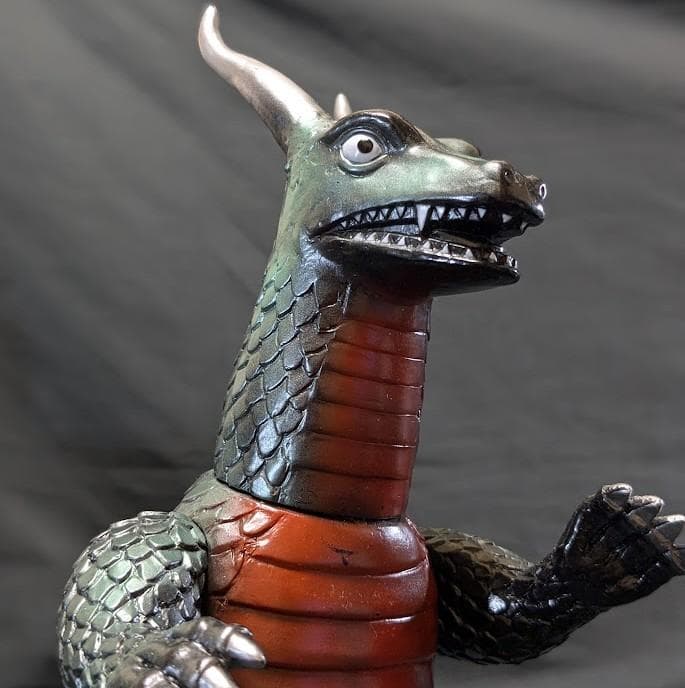 ゴアゴンゴン「マグマ大使」登場怪獣（マーミット）ソフビ ビニール