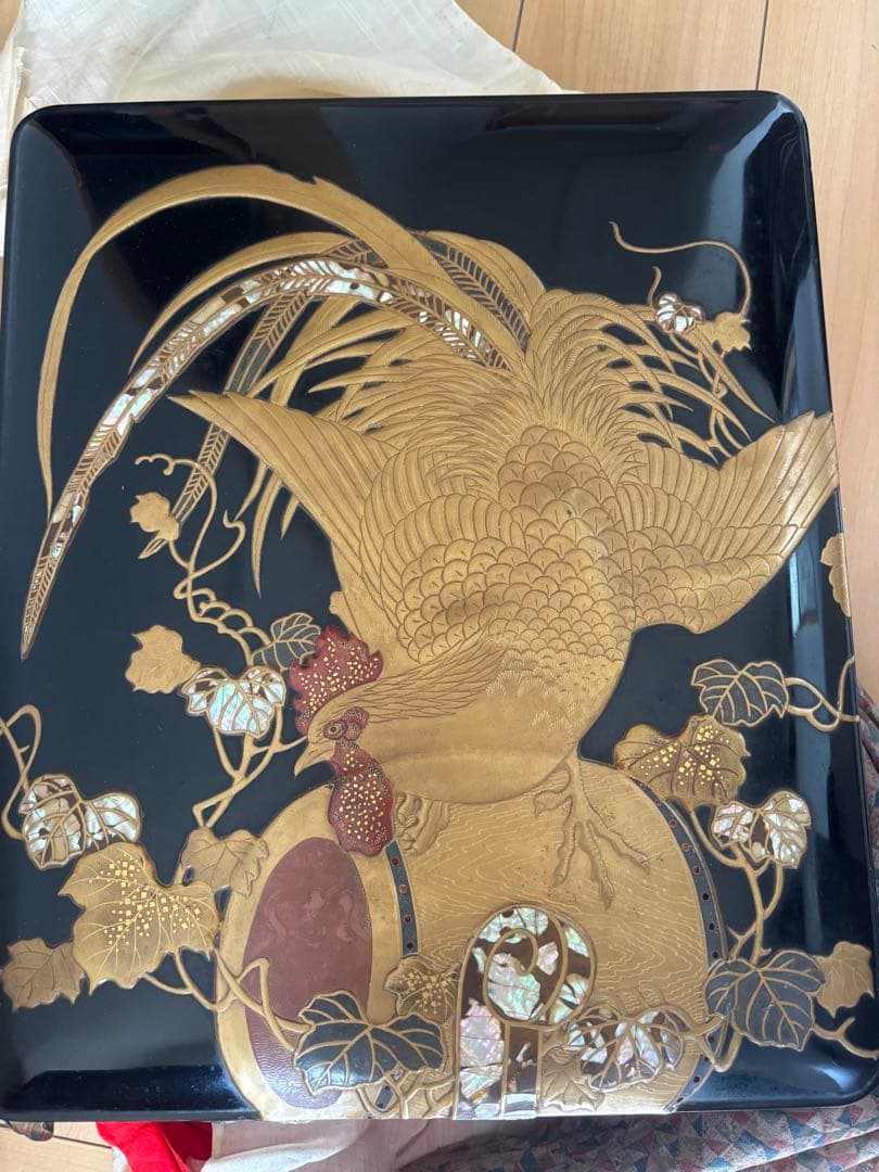 尾形光琳 螺鈿細工 蒔絵御箱