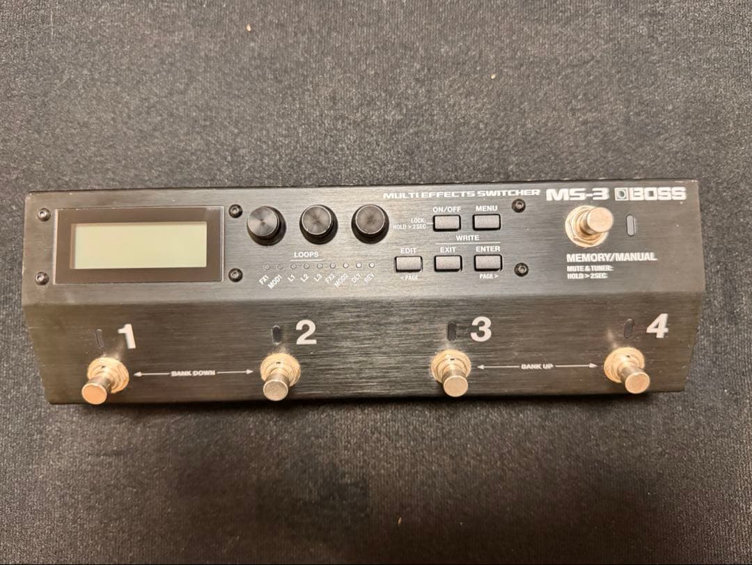 ギター BOSS MS-3 話題の新商品】「BOSS MS-3」入荷しました!!｜島村楽器 イオンモール宮崎店