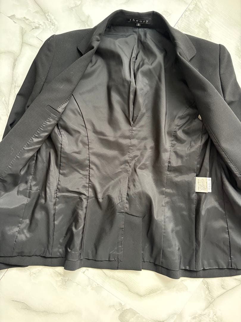 Theory セオリー セットアップ スーツ 黒 2 卒業式 入学式 GABE - メルカリ