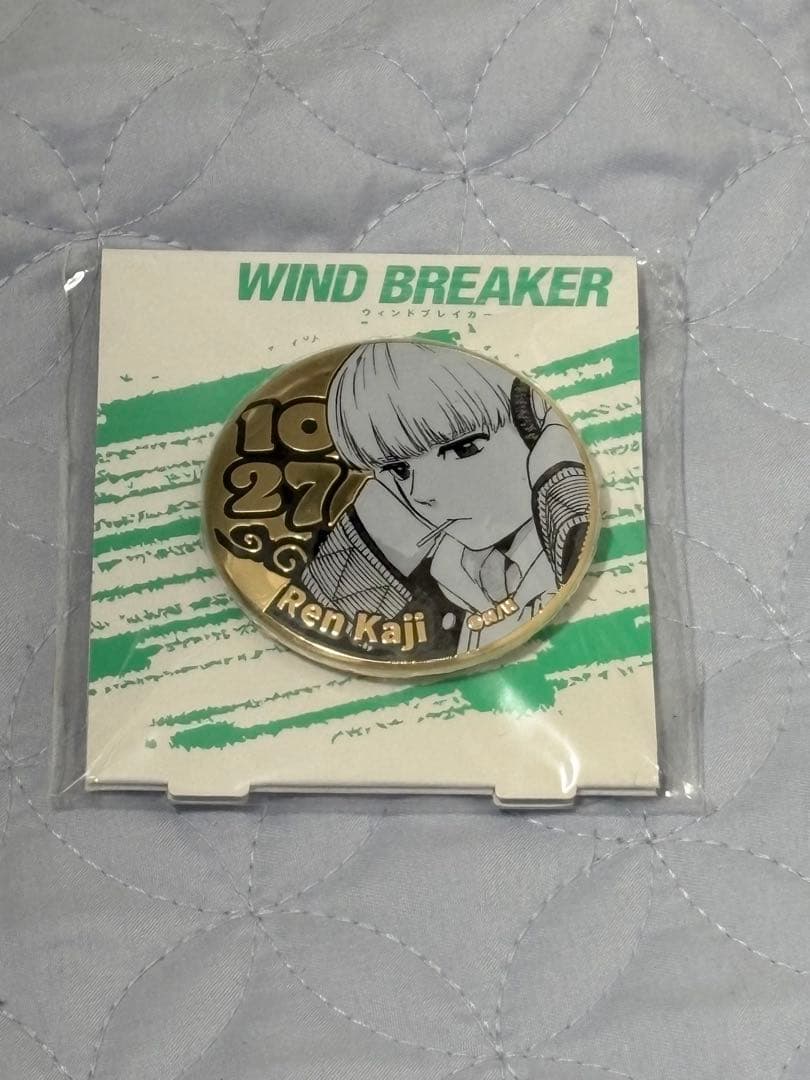 wind breaker梶蓮 バースデイ メタル缶バッジ