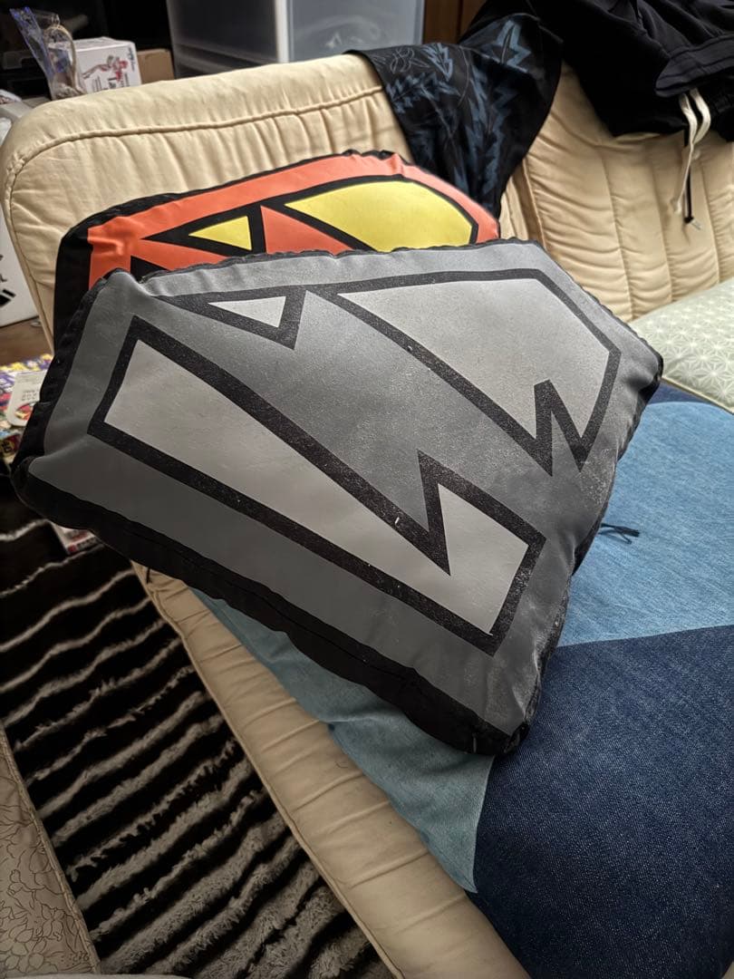 WTAPS BUMPER クッション オレンジ グレー2個セット