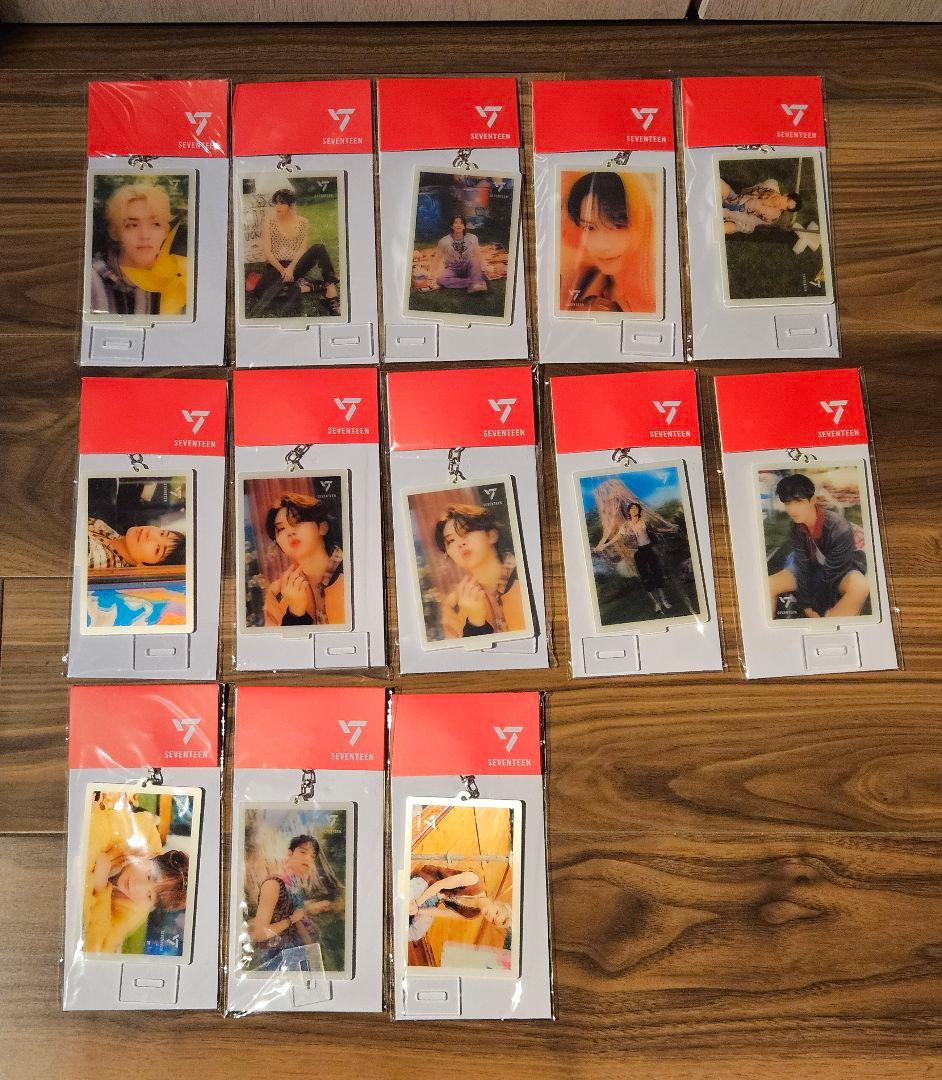 SEVENTEEN レンチキュラー 3Dアクリルキーリング&スタンド