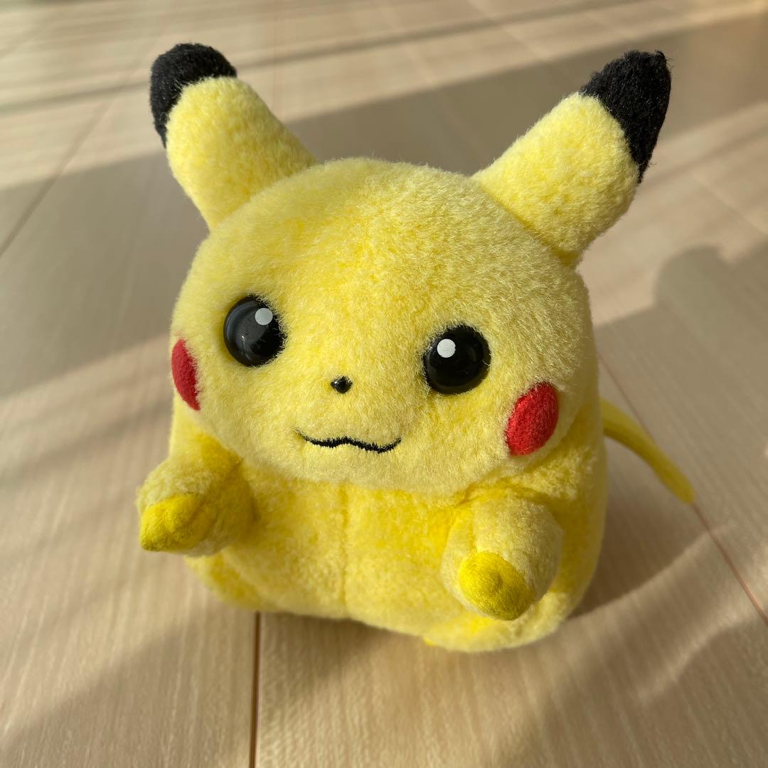 レア　TOMY ポケモン　ピカチュウ ぬいぐるみ　初期　POKÉMON