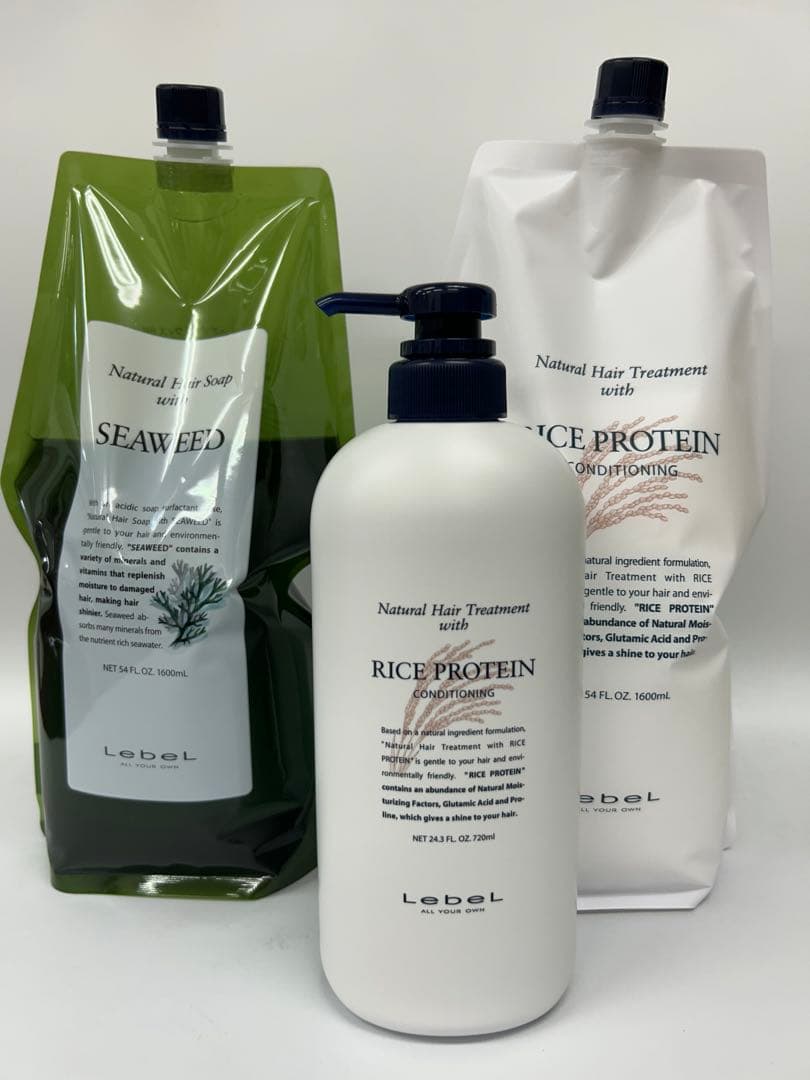 ルベル　ナチュラルヘアソープ、トリートメント
