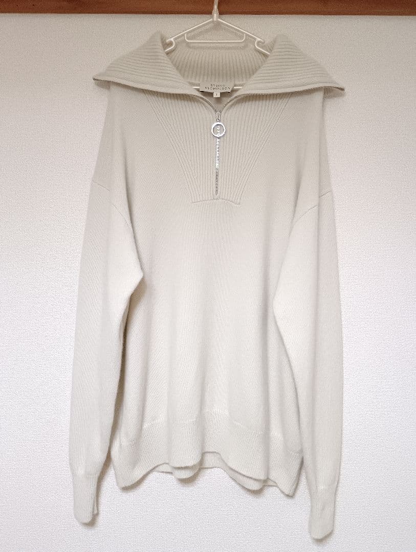 tanakas08228スタジオ ニコルソンOVERSIZEDZIPニット