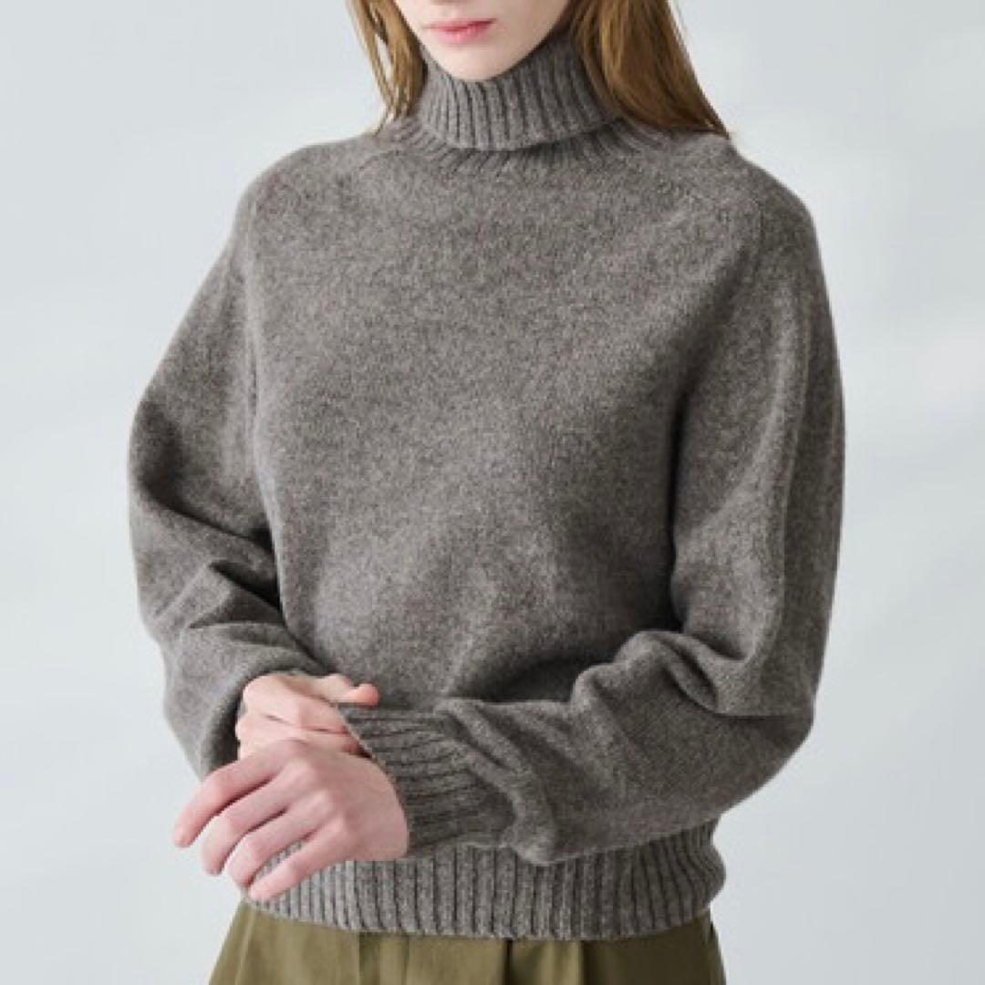 MORRIS & SONS モリスアンドサンズ ジーロンラム タートルネック