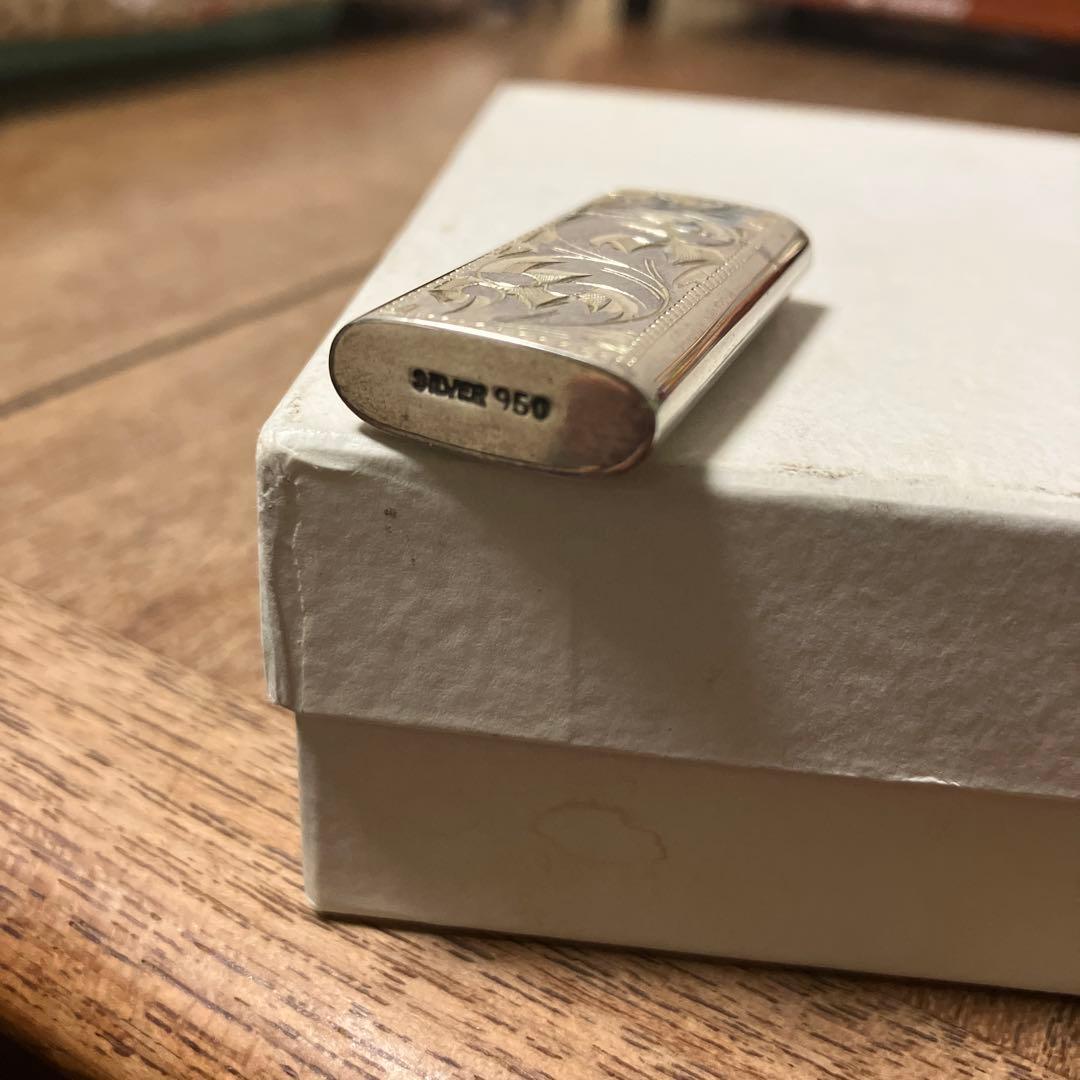 仁丹ケース 銀製 未使用 箱付き - メルカリ