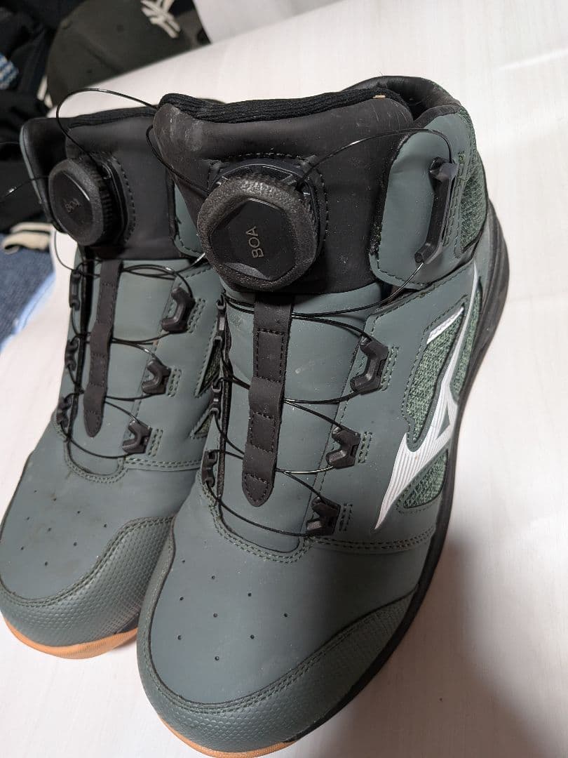 ミズノ安全靴 28.0cm グレー