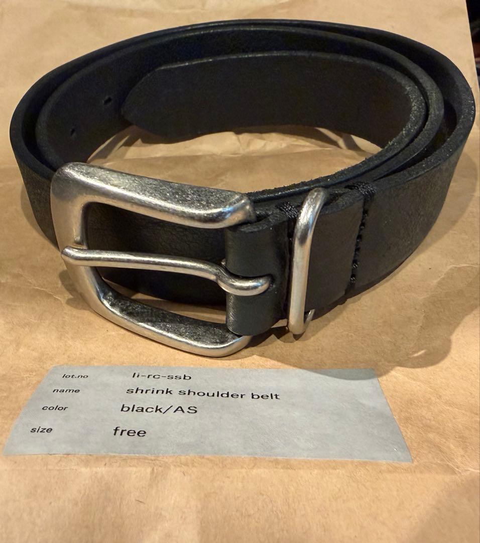 エンダースキーマ　Hender Scheme シュリンクレザー　ベルト