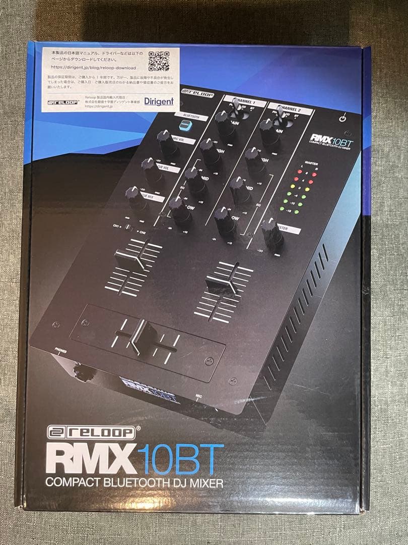 新品同等 Reloop RMX 10BT コンパクトDJミキサー 救世主、現る。】RELOOPの爆安DJミキサー「RMX-10 BT」が冗談抜きで