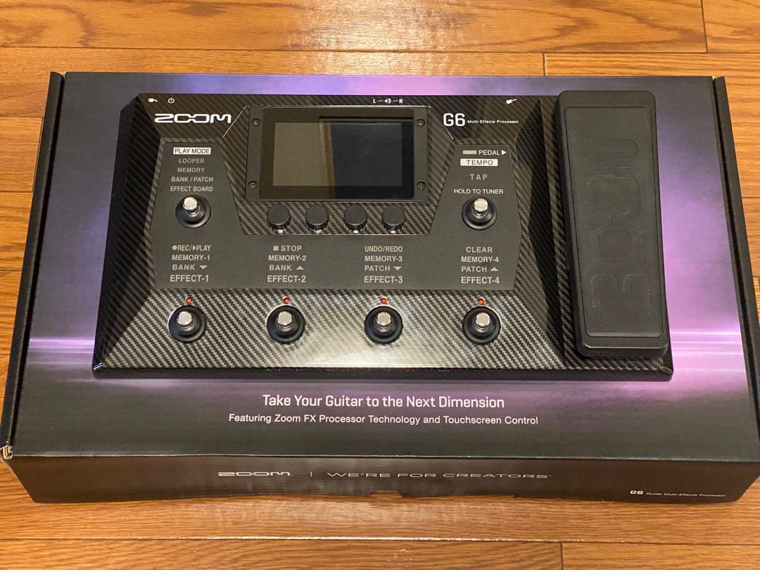 【週末限定価格】ZOOM G6 マルチエフェクター