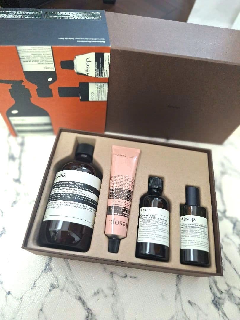 【新品】Aesop イソップ バスルームアバンダンス ギフト セット　箱少し凹み