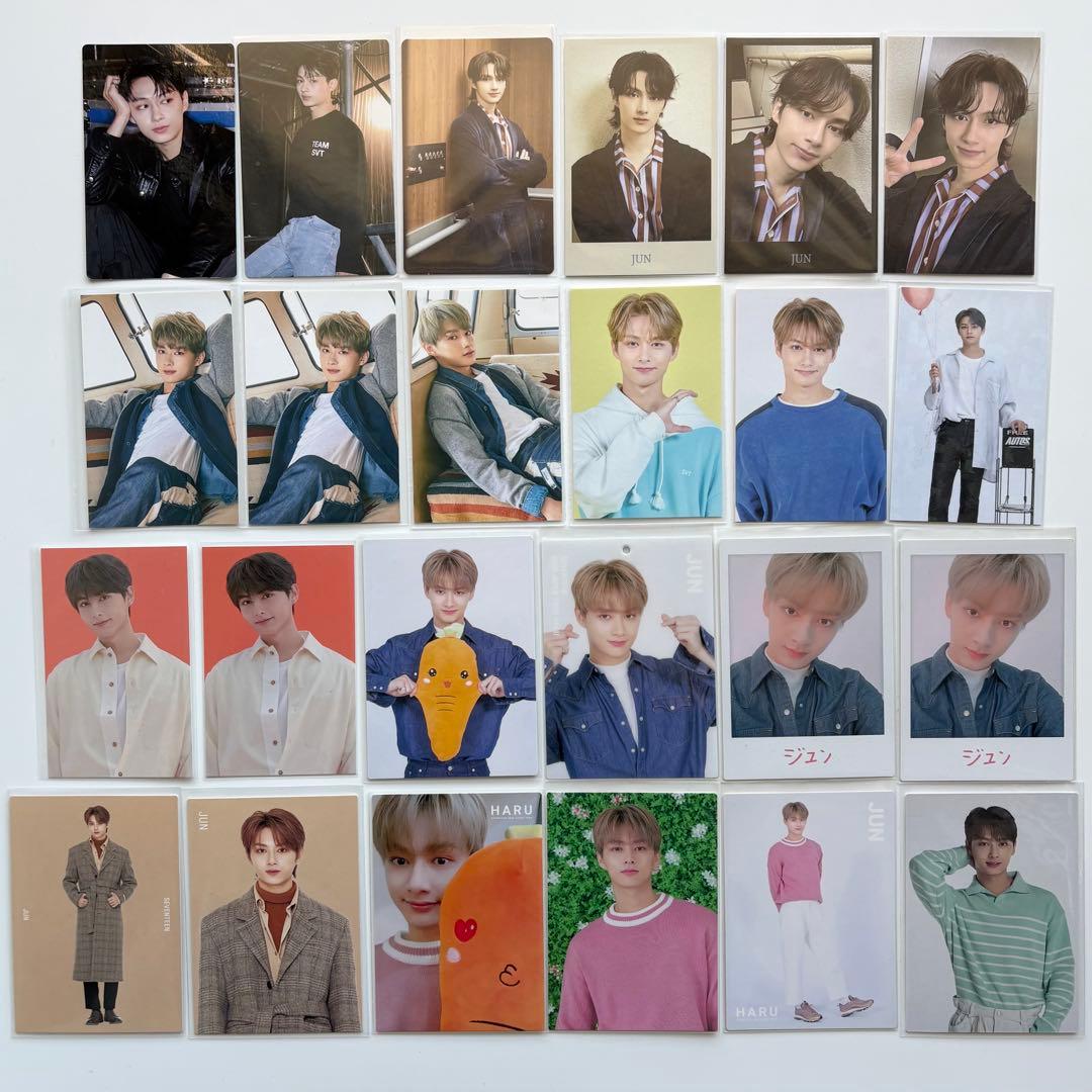 seventeen ジュン エスクプス バーノン 缶バッジ トレカ ラキドロ