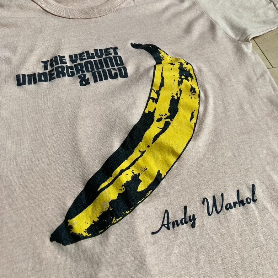 90sベルベットアンダーグラウンド ビンテージ アートTシャツ