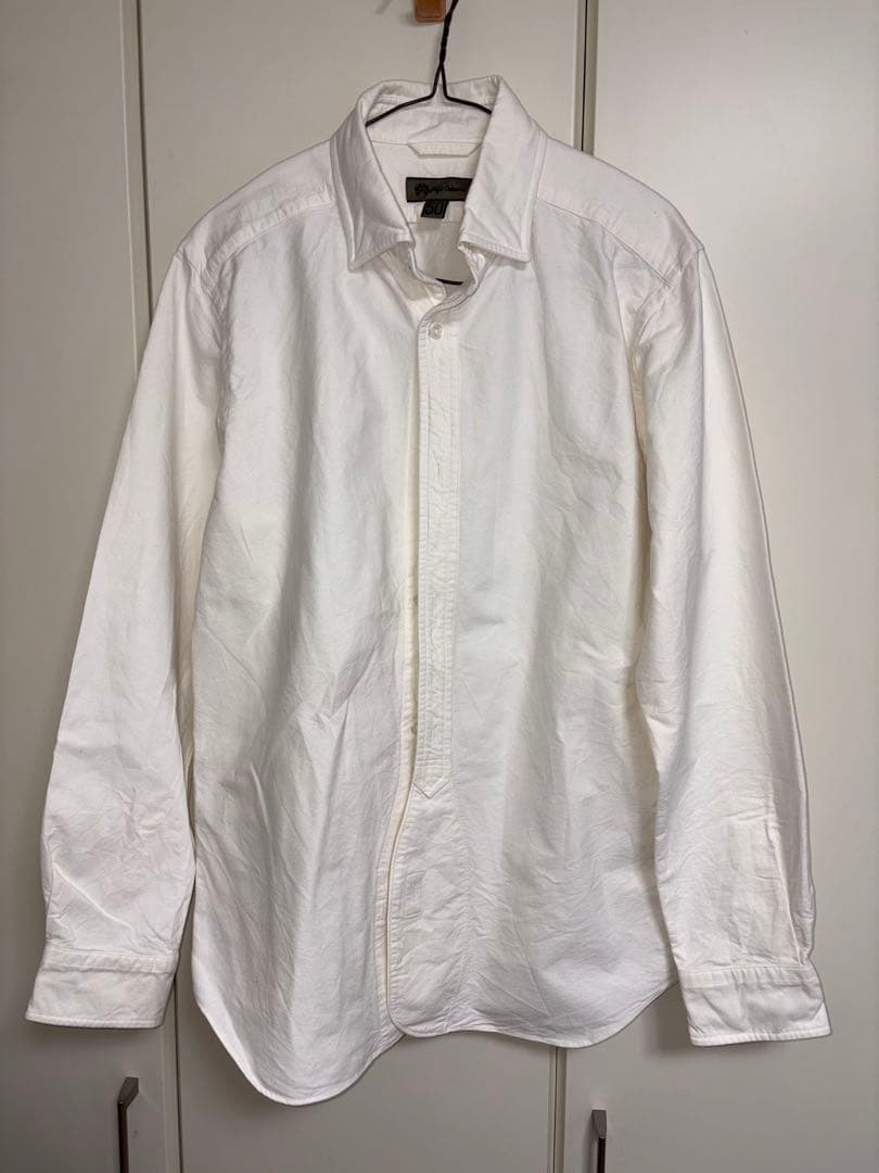 ナイジェル・ケーボン　ブリティッシュオフィサーズシャツ サイズ50