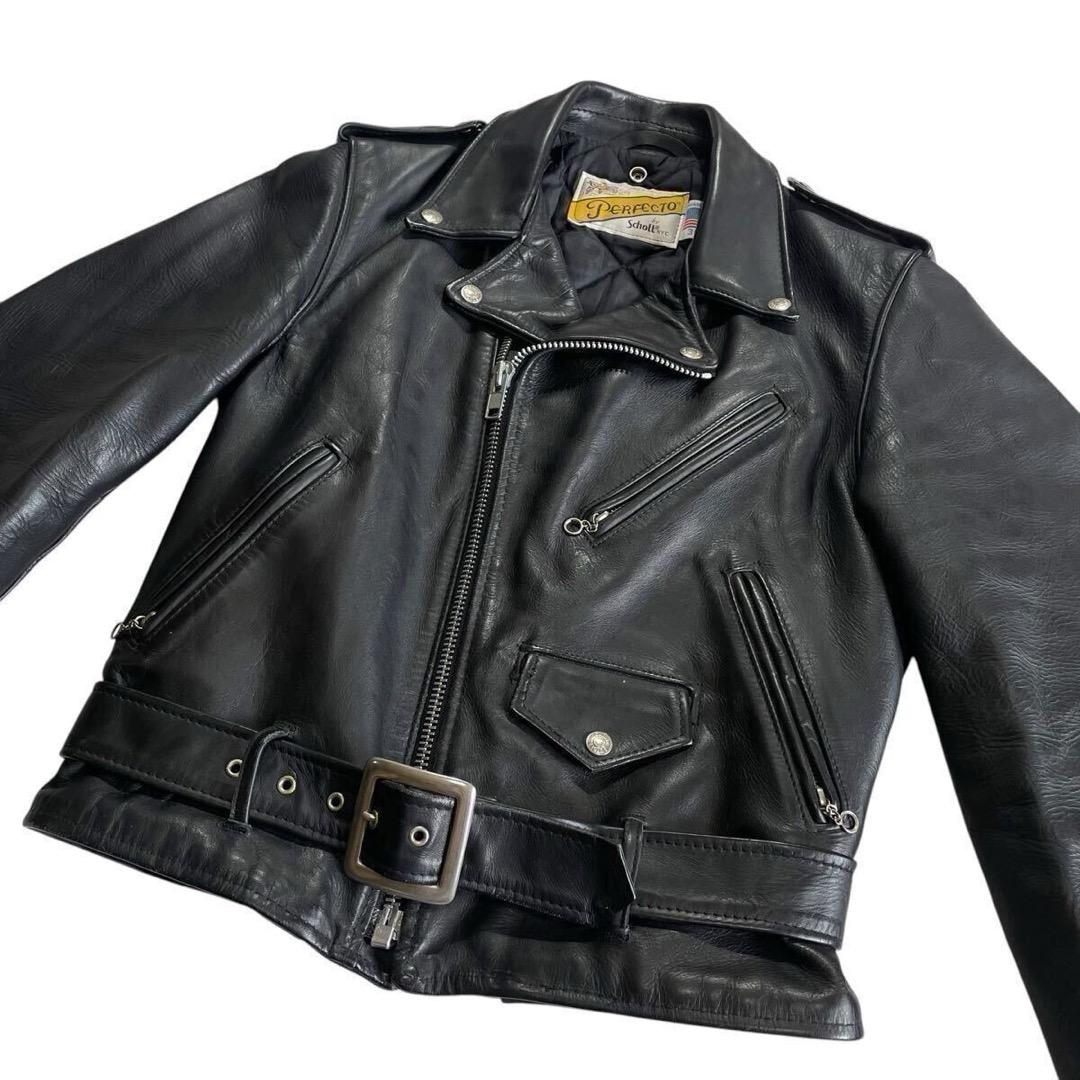 ショット Schott 618 ダブル レザー ライダース 36インチ - メルカリ