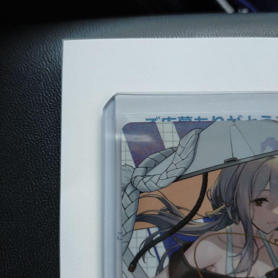 NIKKE DUEL ENCOUNTER 紅蓮 箔押しサインホロカード - メルカリ