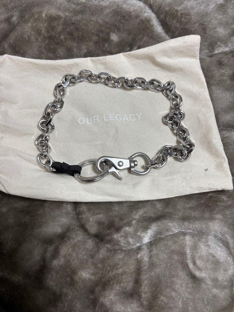 our legacy Ladon ネックレス ☆OUR LEGACY☆ LADON マット ニッケル チェーン ネックレス (OUR