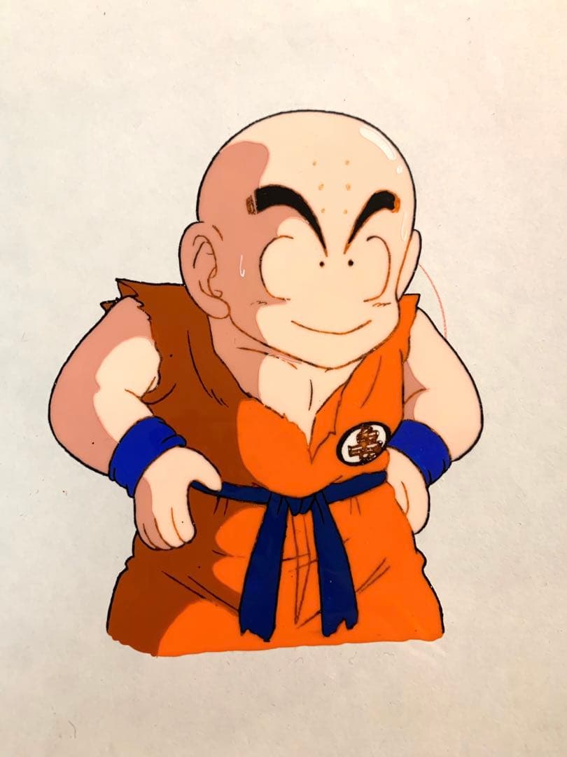 (希少)1980年代の初代ドラゴンボール　セル画　クリリン