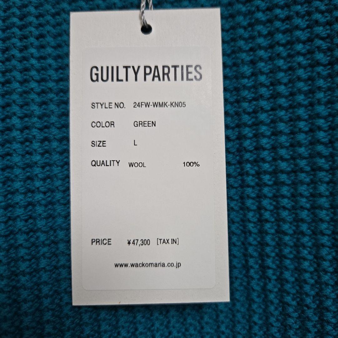 未使用24FWワコマリアWACKOMARIAロゴジャガードセーターL - メルカリ