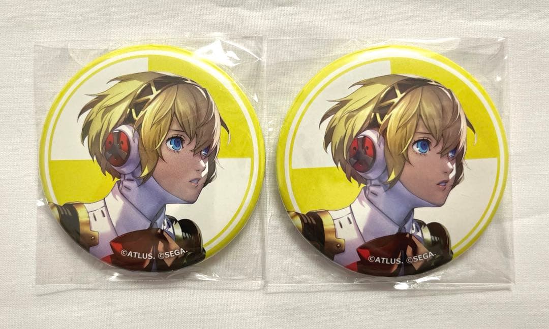 ペルソナ3リロード P3R 伊勢丹 ISETAN 缶バッジ アイギス - メルカリ