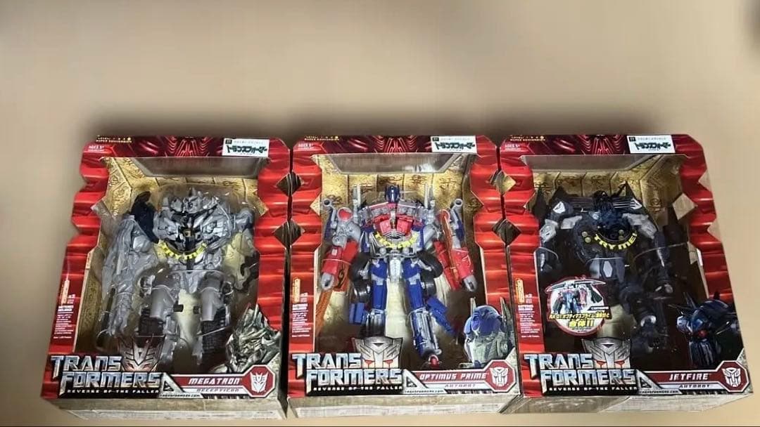 Transformers オプティマスプライムなど３点セット