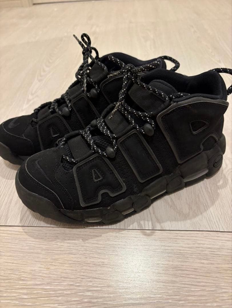 Nike Air More Uptempo ブラック 25センチ