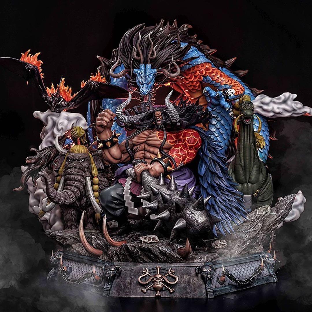 新品】ワンピース 百獣海賊団 カイドウ フィギュア ガレージキット