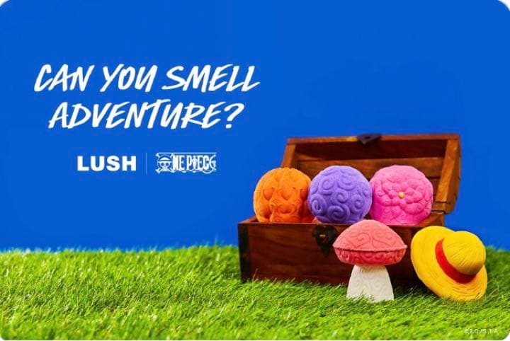 ワンピースLUSHコラボのバスボム 全5種セット