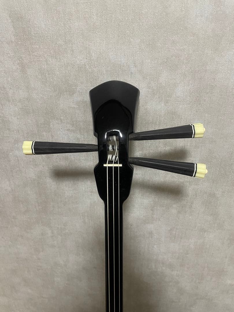 三線 人工革 美品