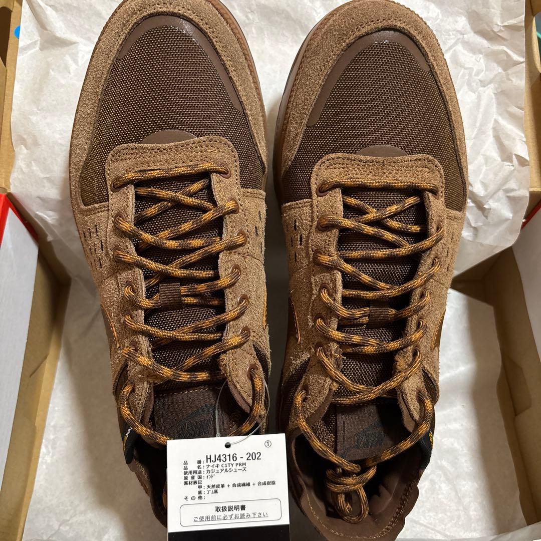 [ナイキ] C1TY PRM カカオワオ/ブラウン HJ4316-202Ｘ