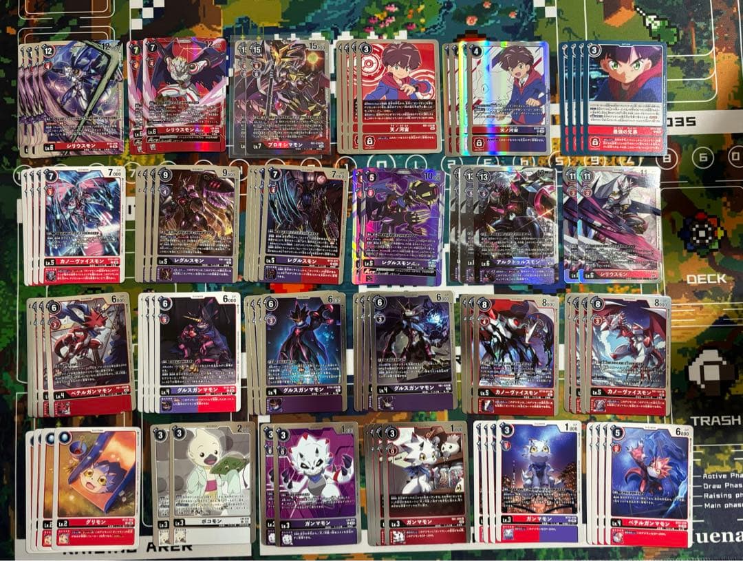 ガンマモンデッキ デッキパーツ デッキ デジカ デジモン デジモン