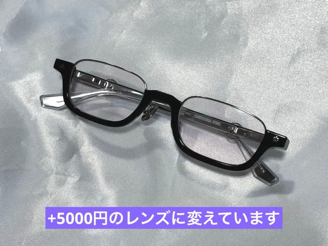 JINS レゼ チェンソーマン コラボレーションモデル アンダーリム メガネ