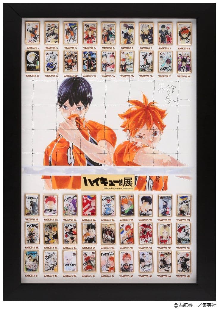 ハイキュー!!原画展 コミックス全巻ピンズセット