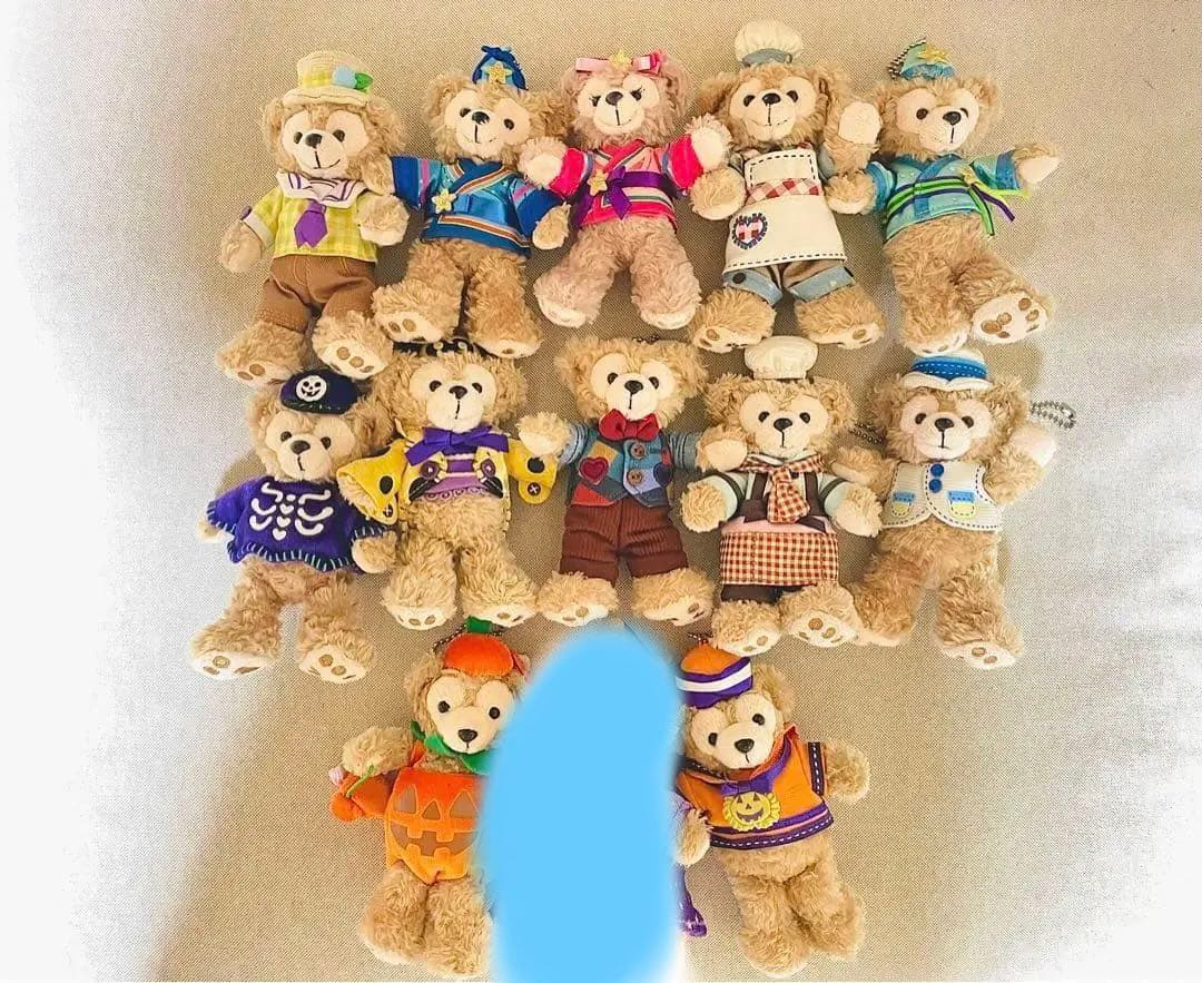 ディズニー ぬいぐるみバッジ ダッフィー オープンマウス ダッフィー 2006年 クリスマス オープンマウス ぬいぐるみバッジ