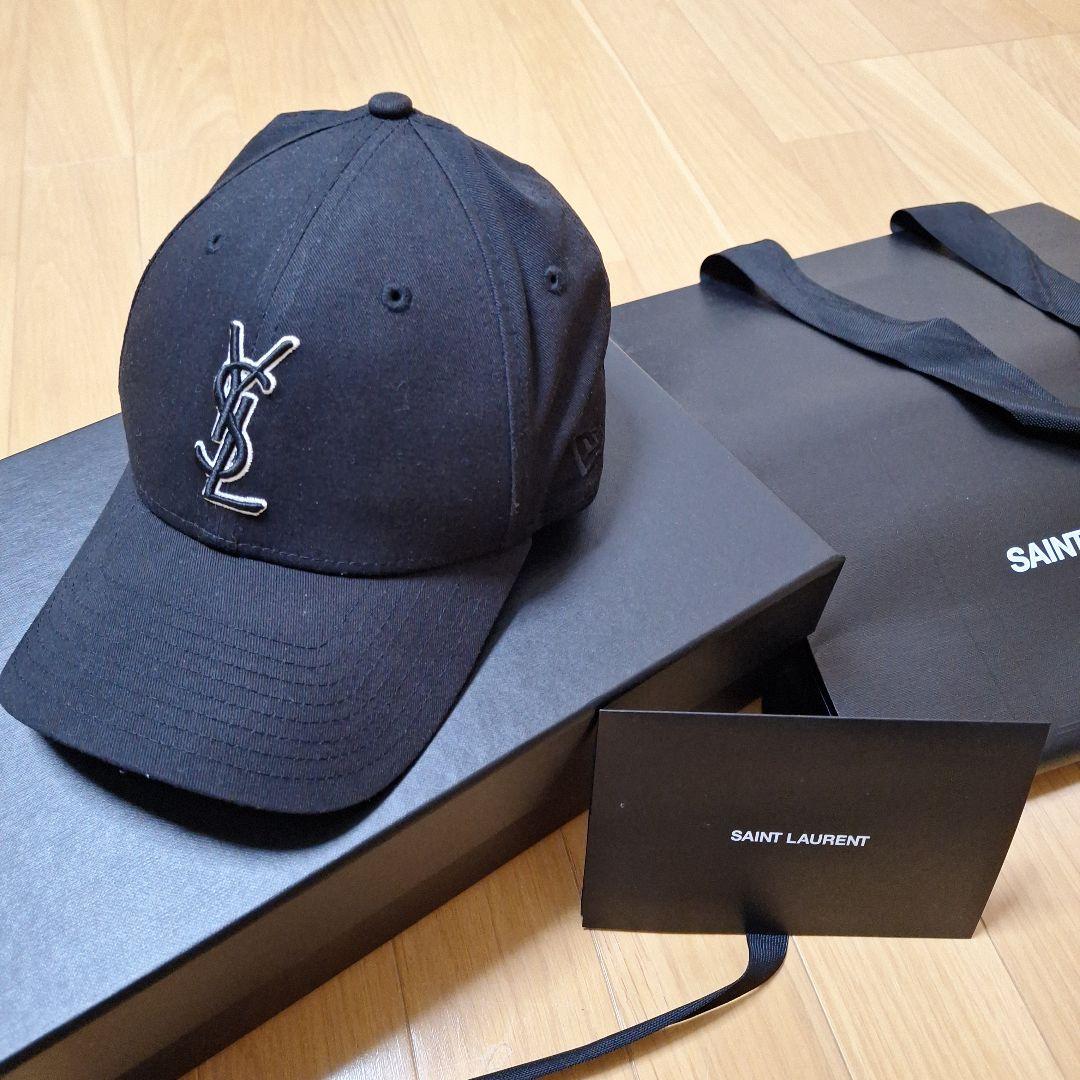 【美品】SAINTLAURENT ニューエラ　9FORTY キャップ