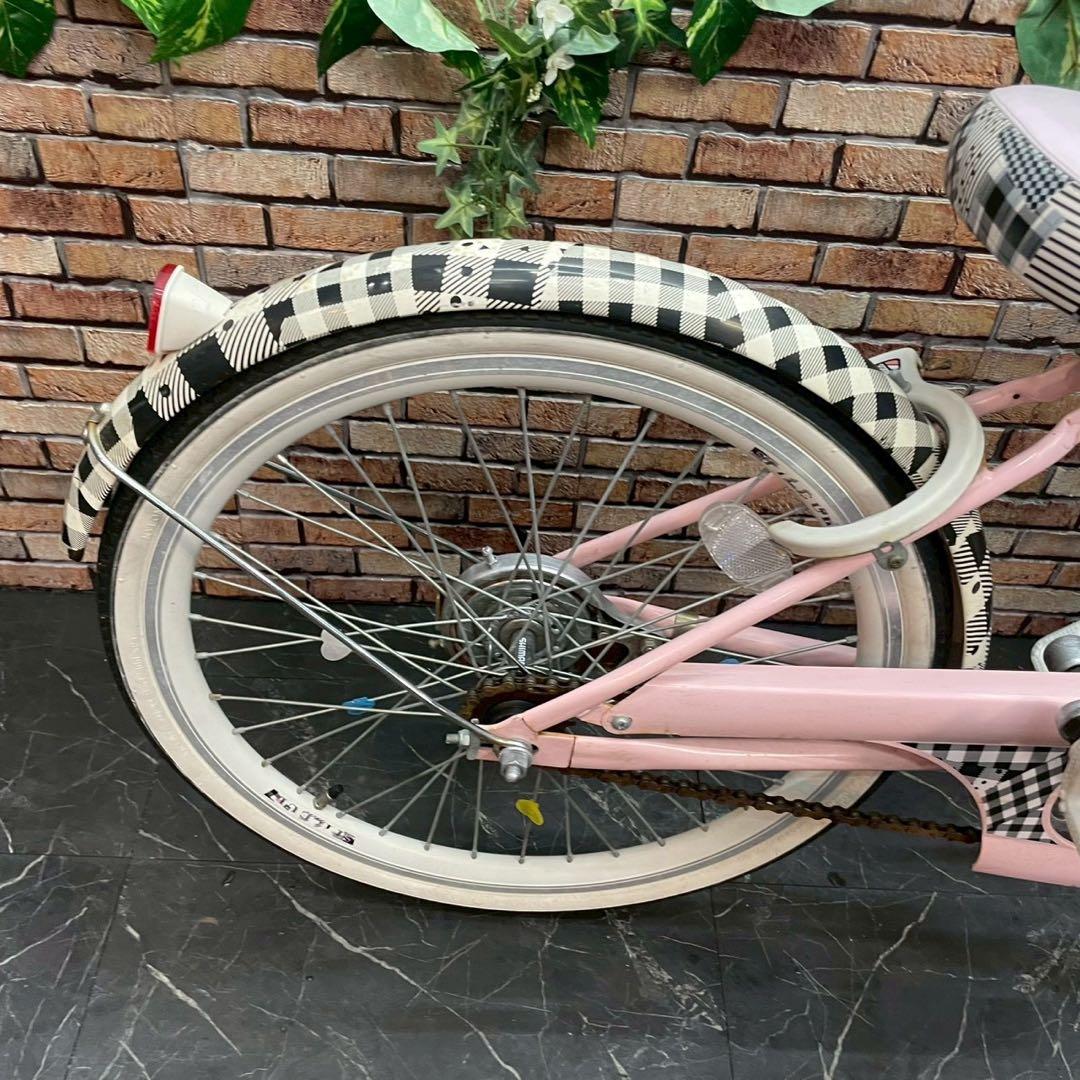 106】子供用自転車 子供車 SPICEUP ピンク 20インチ シングル - メルカリ