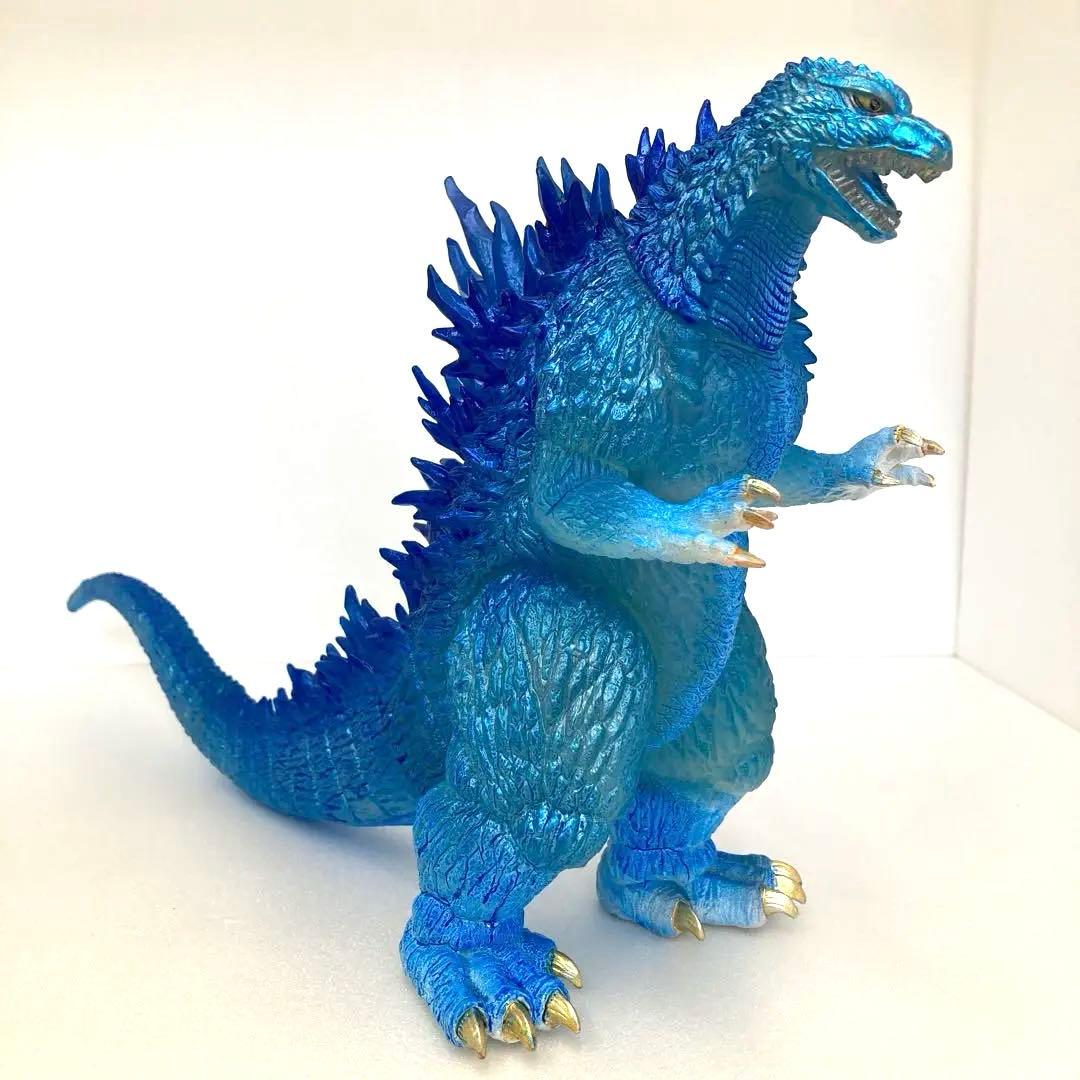 ゴジラ フィギュア 青　約22cm