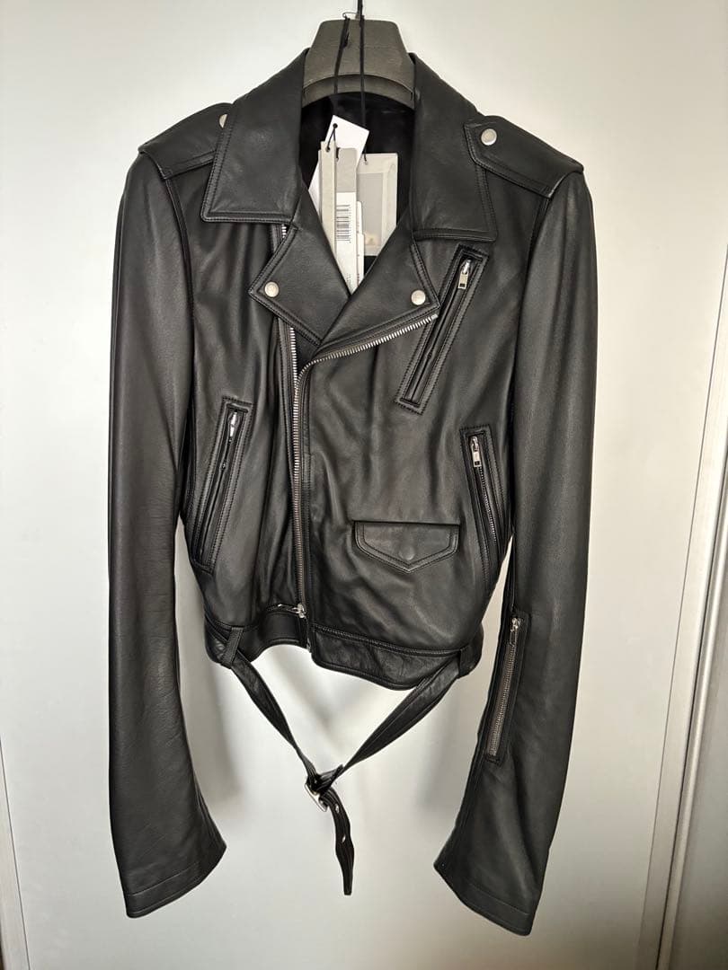 ジャケット・アウター Rick Owens 22SS FOGACHINE LUKES STOOGES Shop Black Porterville Lukes Stooges Leather Jacket on Sale at