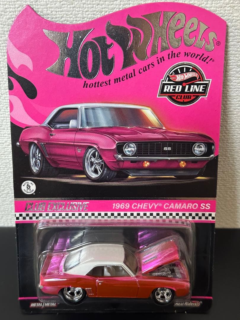 ホットウィール レッドライン クラブ カマロ ② HW 2024 RLC HOT WHEELS ホットウィール 1969 カマロ SS レッドライン