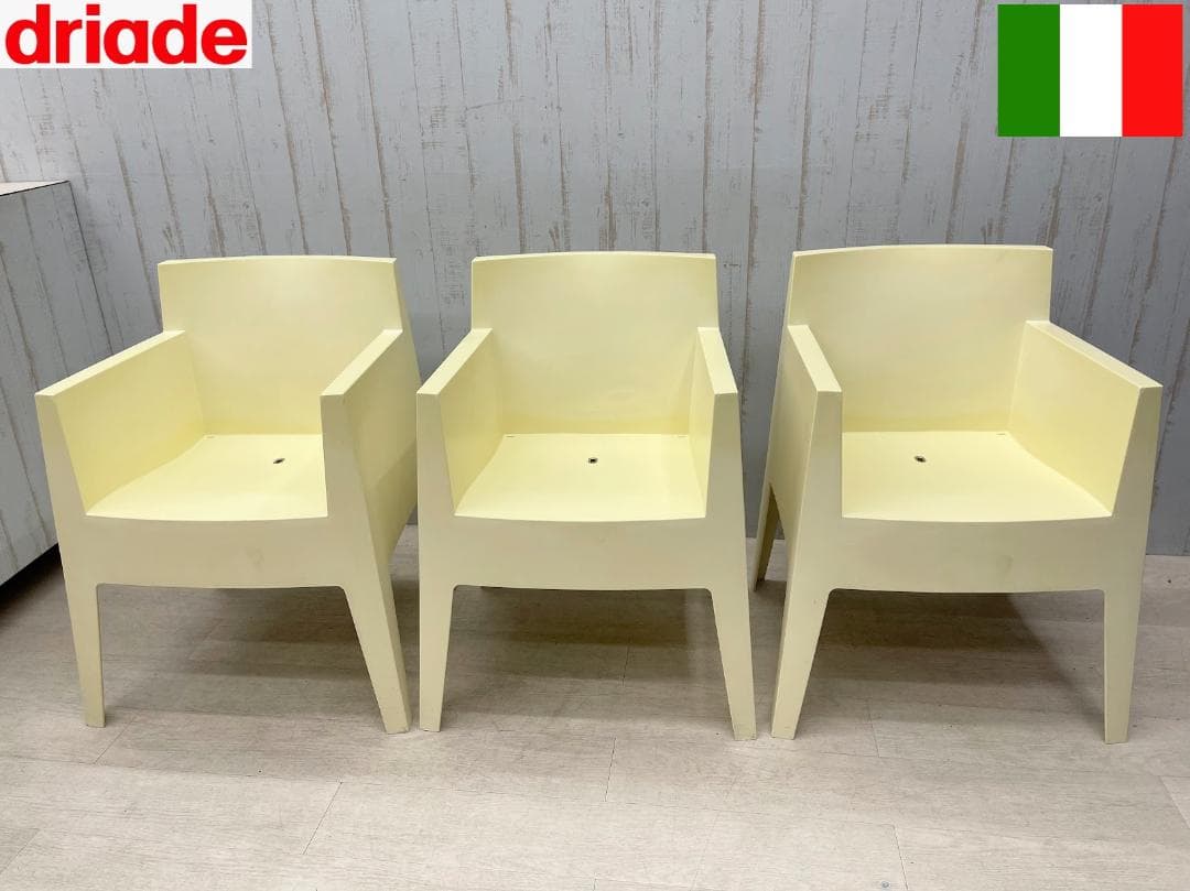 ドリアデ トイチェア アイボリー 3脚 まとめて スタッキングチェア イタリア製 2026年最新】ドリアデ トイチェアの人気アイテム - メルカリ