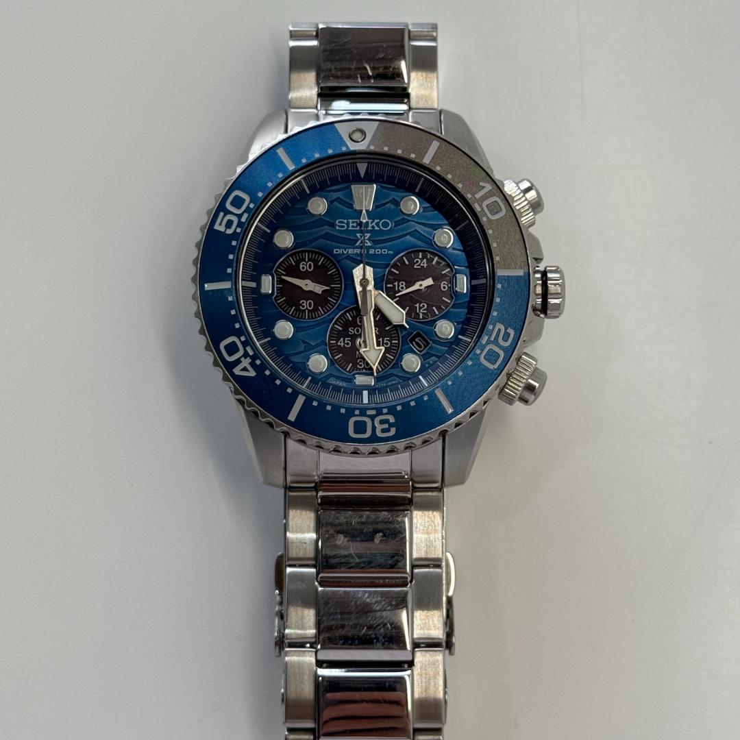 美品 SEIKO V175-0EV0 プロスペックス ダイバーズクロノグラフ - メルカリ