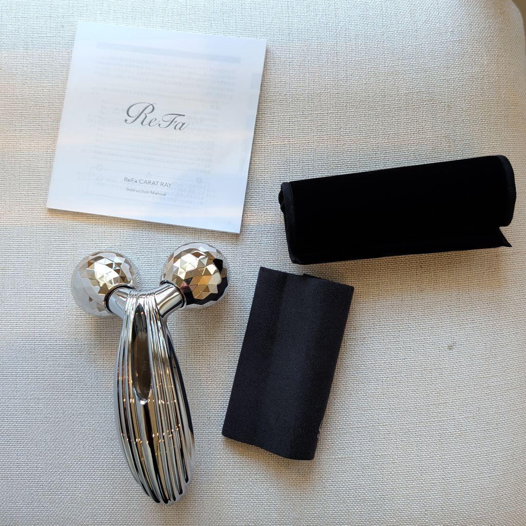 ReFa カラットレイ フェイス美顔ローラー シルバー - メルカリ