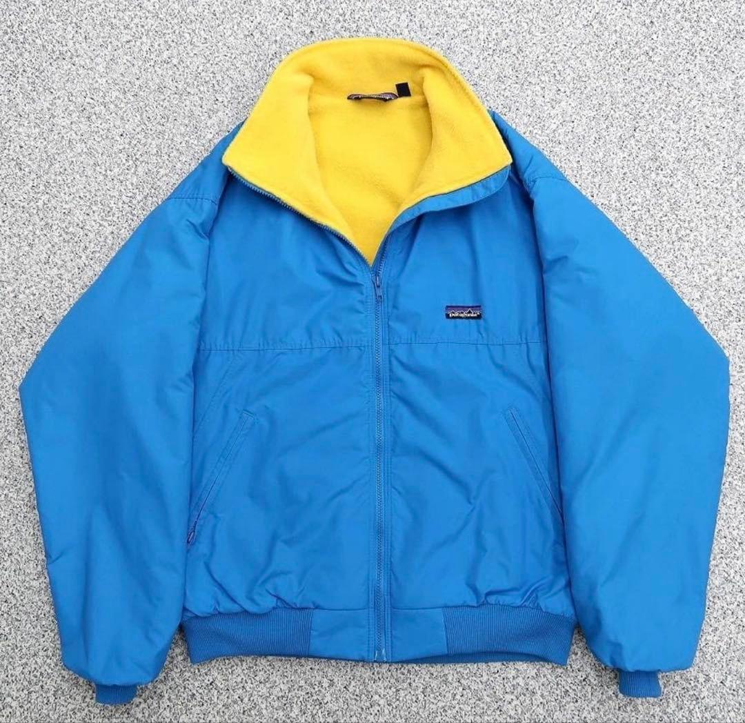 極美品 L 80s パタゴニア 三角タグ シェルドシンチラ ジャケット 極美品 L 80s 三角タグ USA Shelled Synchilla Jacket Patagonia